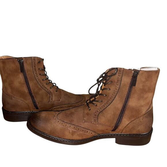 Unlisted Kenneth Cole Buzzer Mens 8.5 Boots Formal Classic Business Casual Work - Picture 6 of 9